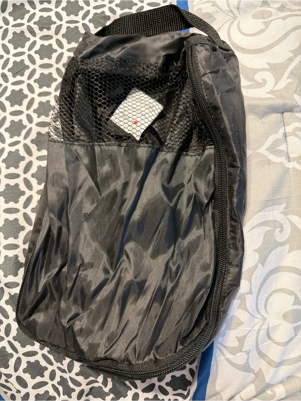 Black Travel Packing Cubes Tote Set
